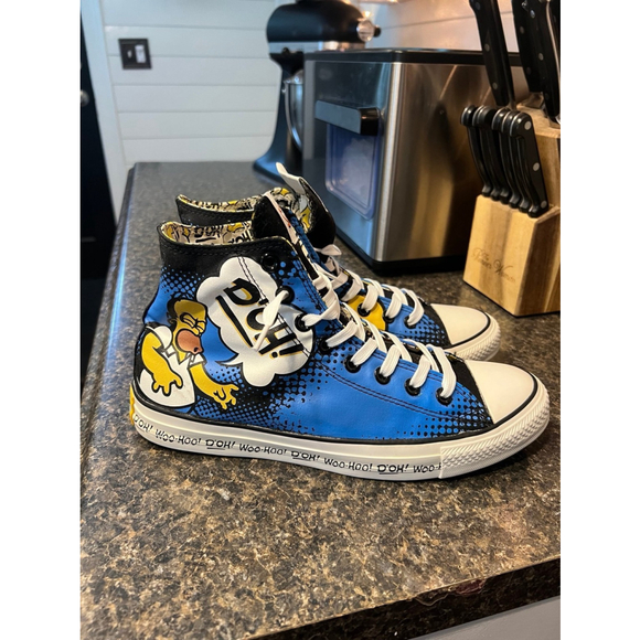 New The Simpsons x Chuck Taylor All Star High 'Homer D'oh!' - Picture 10 of 10